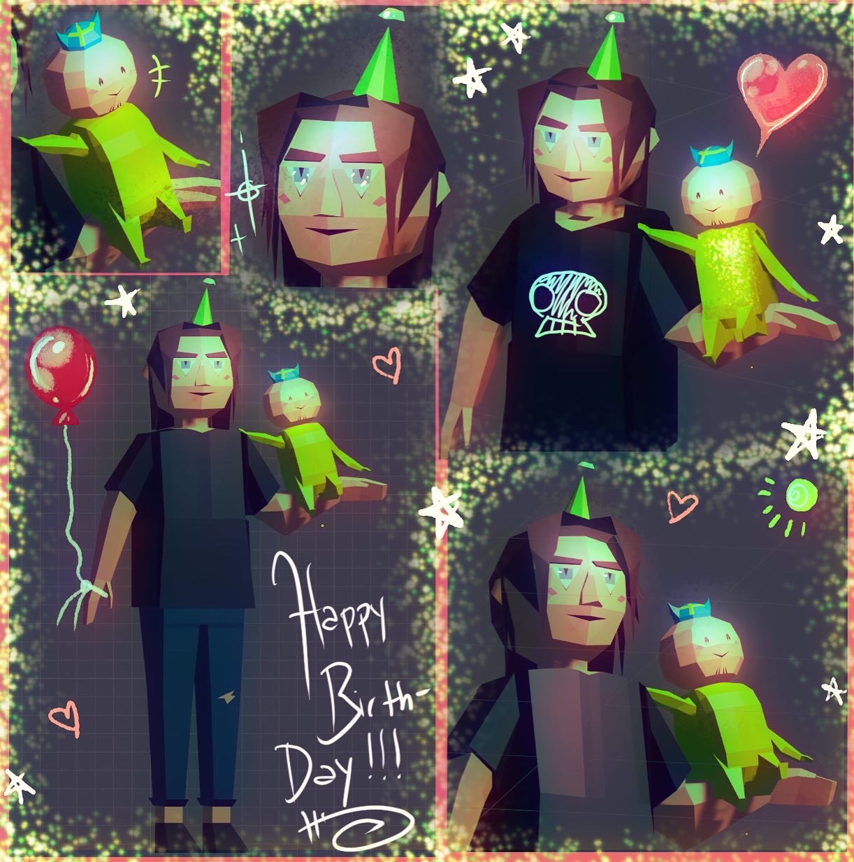 Image 102944 3d Artist Jacque Ferguson Birthday Fren Streamer joel